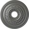 Ekena Millwork Orleans Ceiling Medallion (Fits Canopies up to 4 5/8"), 17 5/8"OD X 3 5/8"ID X 1 7/8"P, Silver CM17OLSLS - alternate 1